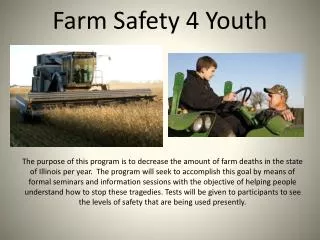 Farm Safety 4 Youth