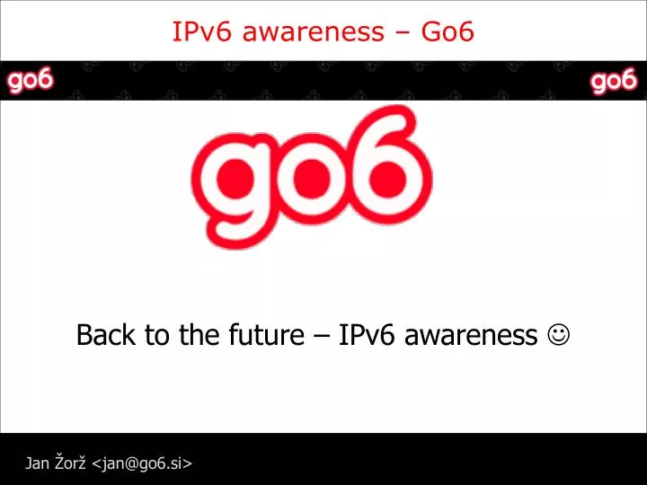 ipv6 awareness go6