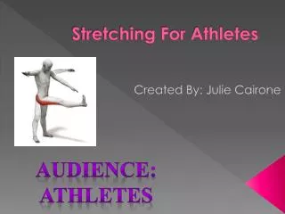 Stretching For Athletes