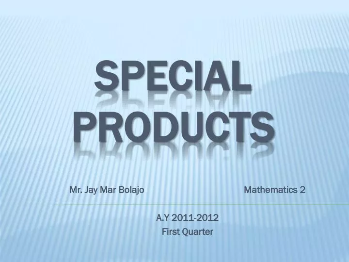 mr jay mar bolajo mathematics 2 a y 2011 2012 first quarter