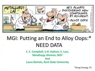 MGI: Putting an End to Alloy Oops:* NEED DATA