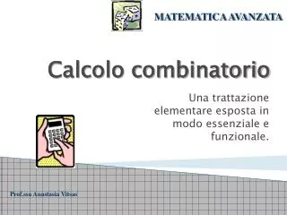 calcolo combinatorio