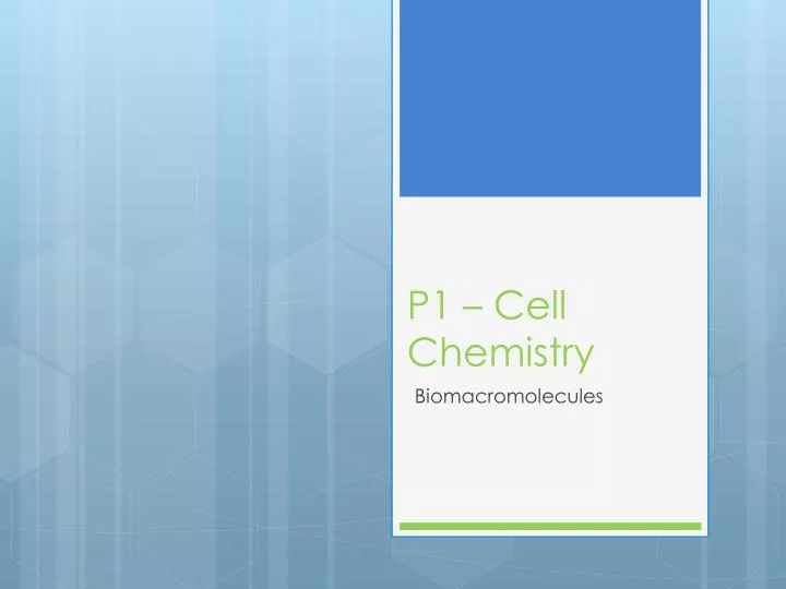 p1 cell chemistry