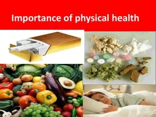 Importance of physical health