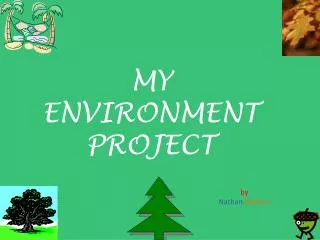 MY ENVIRONMENT PROJECT