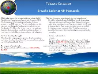Tobacco Cessation Now