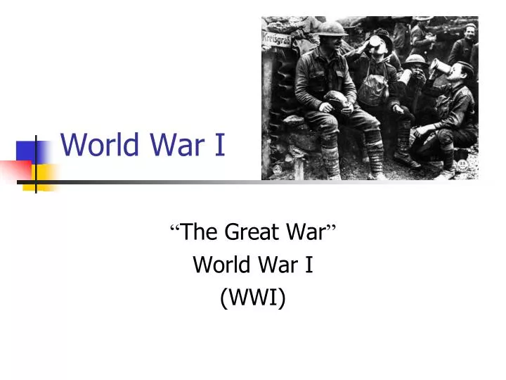 world war i