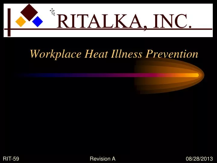 workplace heat illness prevention