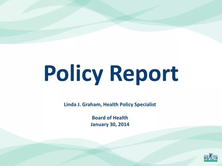 policy report