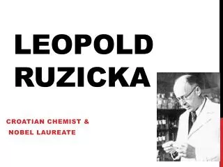 Leopold Ruzicka