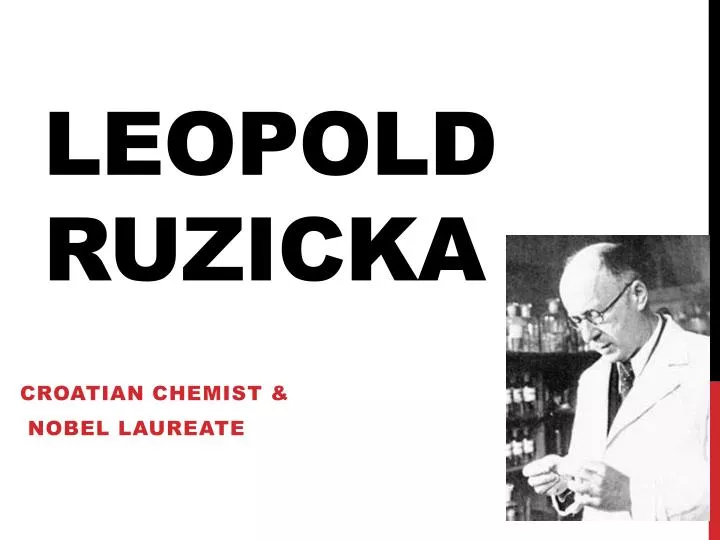 leopold ruzicka