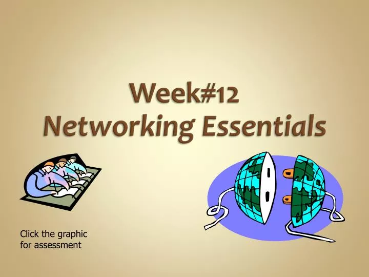 week 12 networking essentials