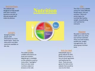 Nutrition