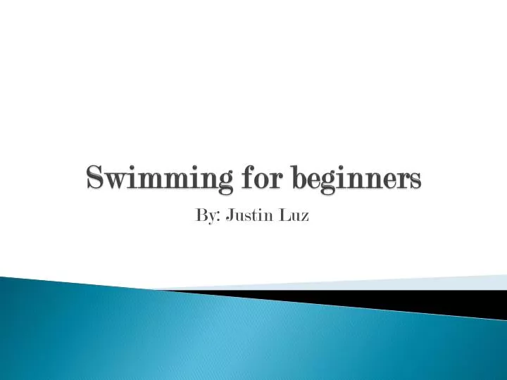 swimming for beginners