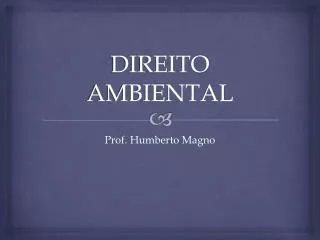 direito ambiental