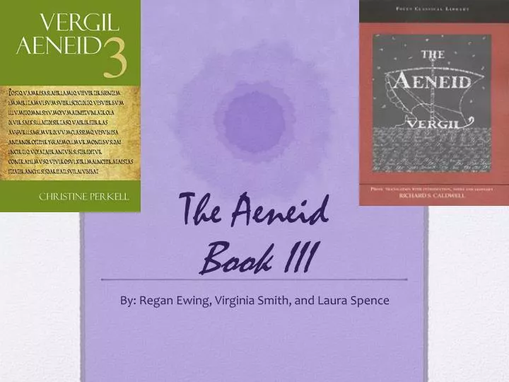 the aeneid book iii