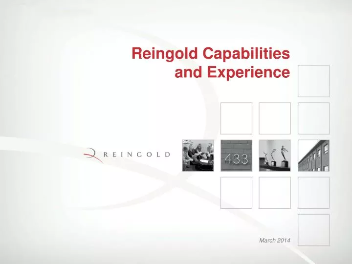 reingold capabilities and experience