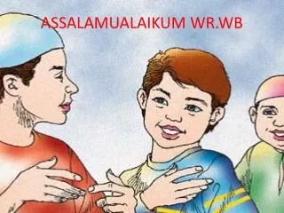 assalamualaikum wr wb