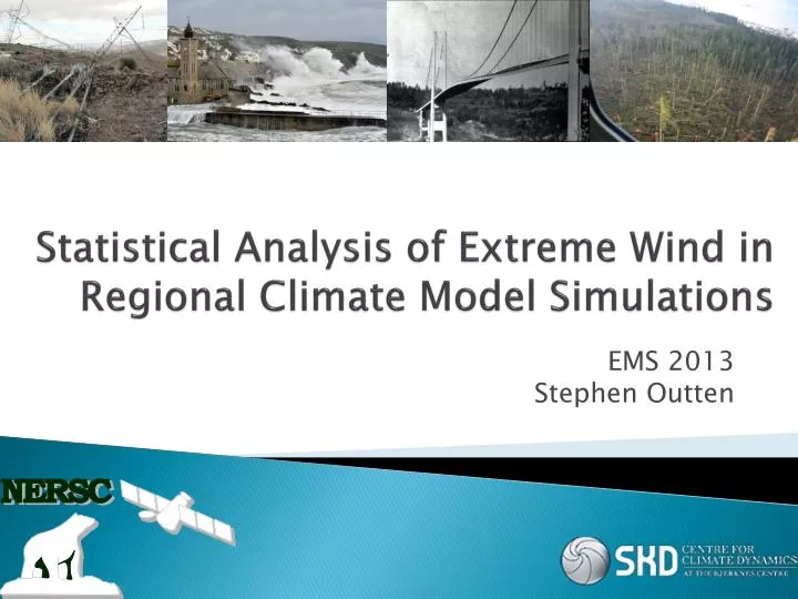 statistical analysis of extreme wind in regional climate model simulations