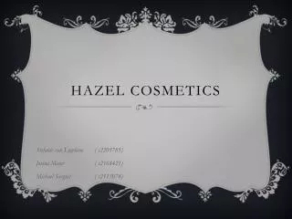 Hazel Cosmetics