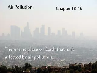 Air Pollution