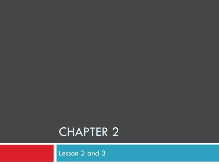 chapter 2