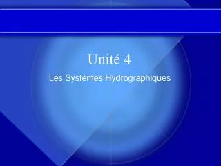unit 4