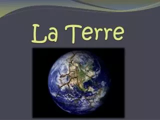 la terre