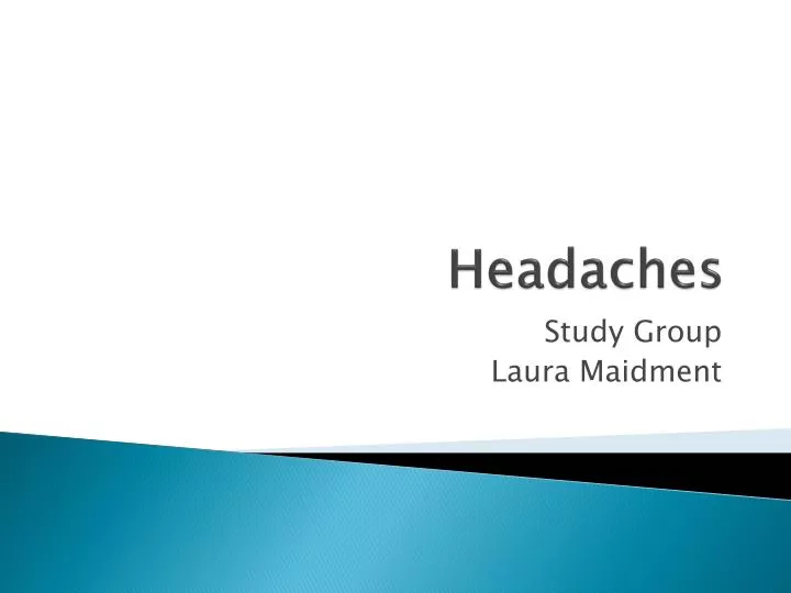 headaches