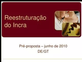 reestrutura o do incra