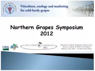 Northern Grapes Symposium 2012