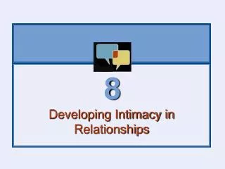 Developing Intimacy in Relationships