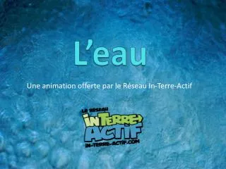 l eau