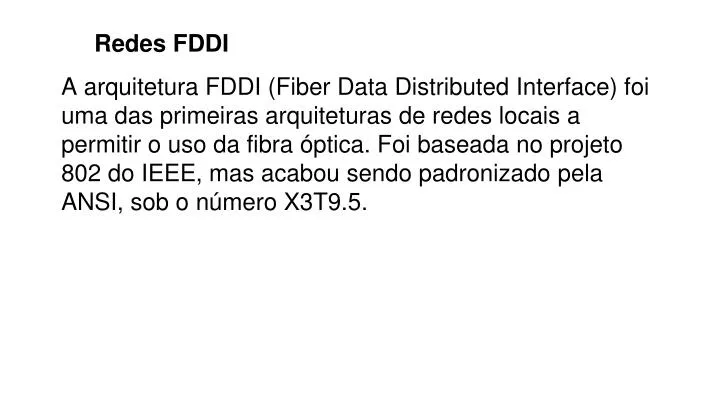 redes fddi