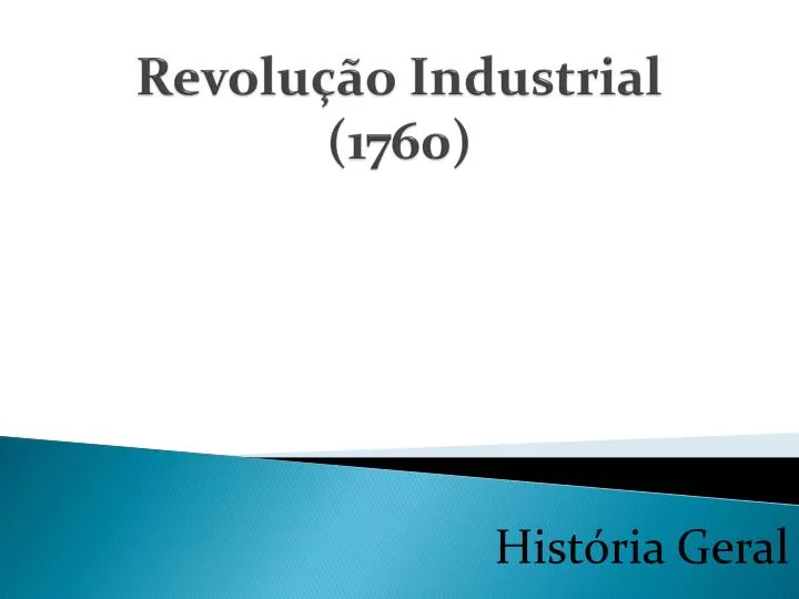 revolu o industrial 1760