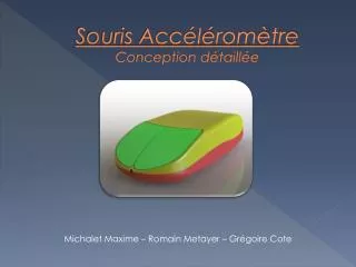 souris acc l rom tre conception d taill e