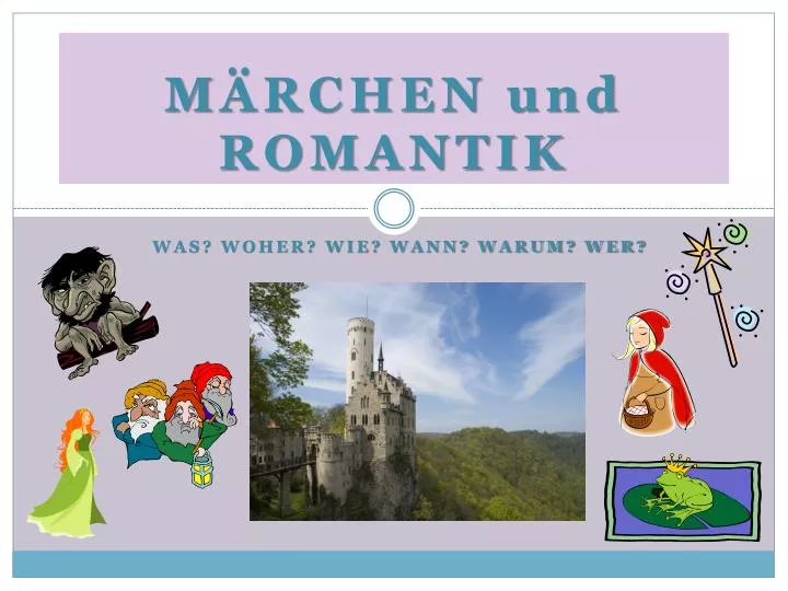 m rchen und romantik