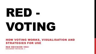 Red - Voting