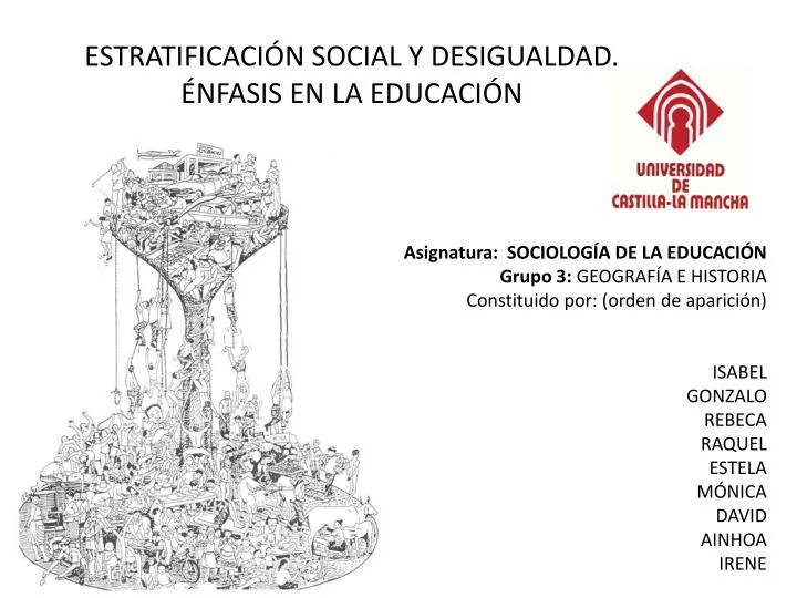 estratificaci n social y desigualdad nfasis en la educaci n