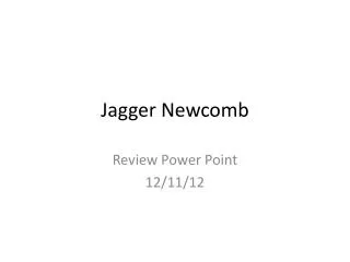 Jagger Newcomb