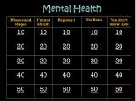 Mental Health - slide 1