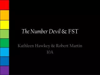 The Number Devil &amp; FST