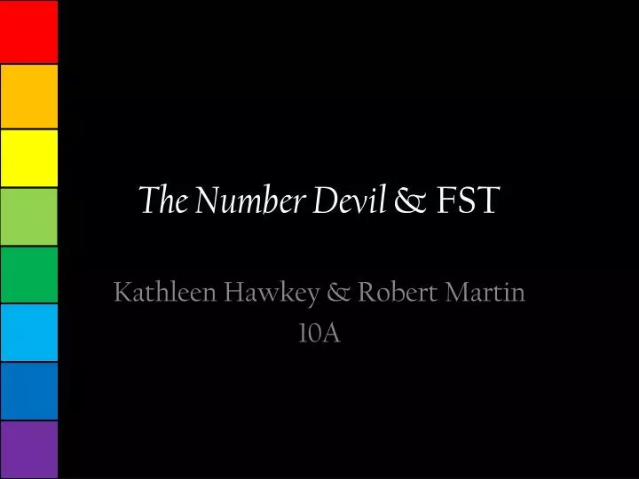 the number devil fst