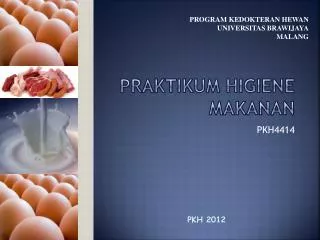 praktikum higiene makanan