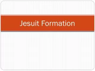 Jesuit Formation