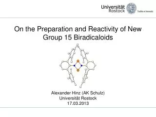 On the Preparation and Reactivity of New Group 15 Biradicaloids