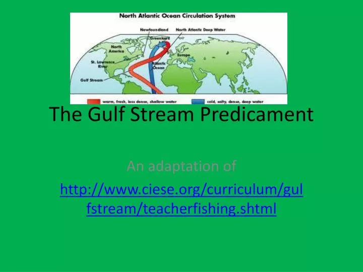 the gulf stream predicament