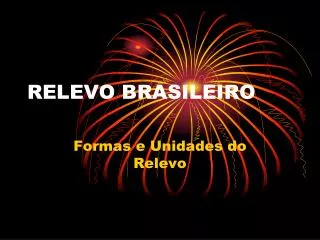 relevo brasileiro