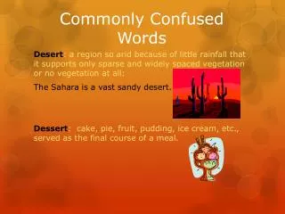 commonly confused words