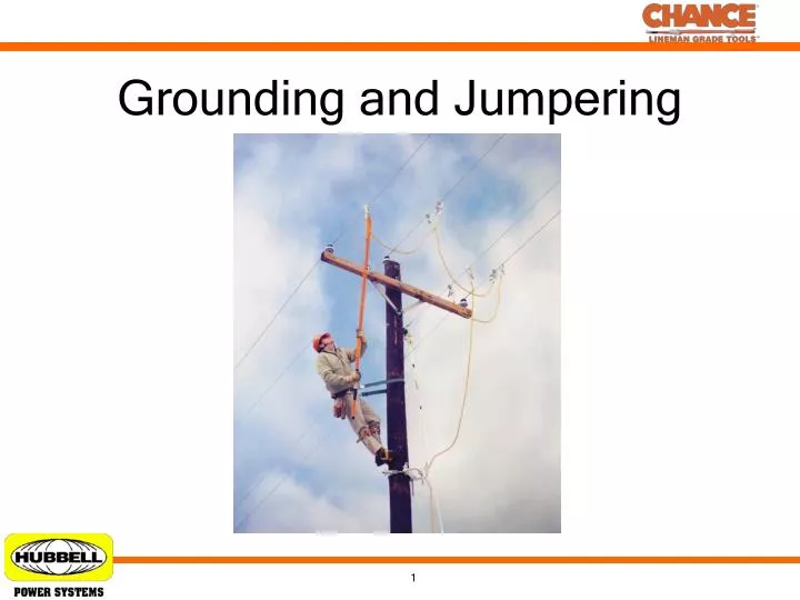 grounding and jumpering